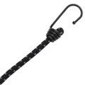 vidaXL Bungee šnúry s reflexnými pásikmi a háčikmi 50 ks 38 cm