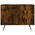 vidaXL Konferenčné stolíky 2 ks dymový dub 50x50x40cm kompozitné drevo