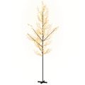 vidaXL Kvitnúca čerešňa LED strom teplá biela 672 LED 400 cm