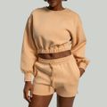 Dámska mikina Lunar Cropped Sandshell - STRIX