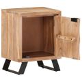 vidaXL Nočný stolík 40x30x50 cm akáciový masív so živými hranami