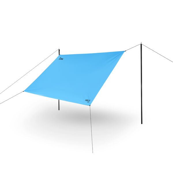 Cestovná plachta / tarp NILS Camp NC17111 modrá