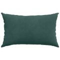 vidaXL Vankúše na pohovku 2 pcs Tmavozelená 50 x 30 cm