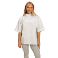 Dámske tričko Oversized Bliss Grey - BeastPink