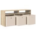 vidaXL Nízka skriňa so zásuvkou Sonoma dub 102 x 32 x 48,5 cm