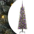 vidaXL Umelý vianočný stromček Zelená 120 cm PVC, plast a oceľ