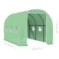 vidaXL Skleník 6,86 m² 3,43x2x2 cm