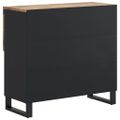 vidaXL Komoda s 2 dvierkami 80x33x75 cm masívny mangovník