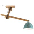 vidaXL Stropná lampa 25 W šmuhovaná modrá 105x30x65-108cm E27