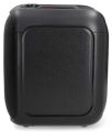 NEDIS párty reproduktor/ výkon 150 W/ Bluetooth/ doba přehrávání na baterie 5 hod/ držadlo/ párty osvětlení/ ekvalizér Reproduktor, bezdrátový, 150W, na koleckách, Bluetooth, USB, LED podsvícení, ekvalizér, výdrž až 5 hodin, cerno-oranžový