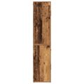 vidaXL Highboard Staré drevo 80 x 33 x 150 cm Kompozitné drevo