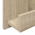 vidaXL Regál na časopisy Sonoma dub 51 x 11 x 102 cm Kompozitné drevo
