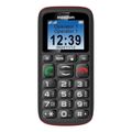 MAXCOM MM428 L, Telefón pre seniorov, čierny