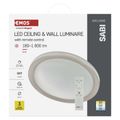 LED prisadené svietidlo SABI, kruhové 30W, stmiev.so zmenou CCT