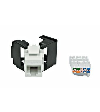 Keystone RJ45 UTP, Cat.6 de-embedded, samozárezový, SFA