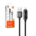 Mcdodo CA-5250 Kábel USB-A na Lightning, LED displej, 1,2 m