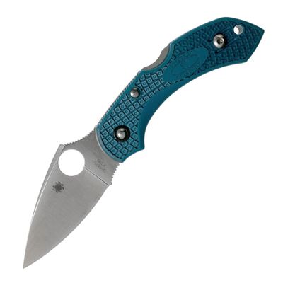 Spyderco C28FP2K390 Dragonfly 2 K390 vreckový nôž 5,8 cm, Satin, modrá, FRN