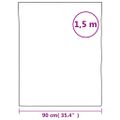 vidaXL Zrkadlové fólie 2 ks samolepiace 90x150 cm PET