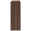 vidaXL Knižnica/deliaca stena hnedý dub 100x33x94,5 cm