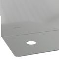 vidaXL Obrubník trávnika 10 ks 102 x 4 x 4 cm Oceľ Strieborná
