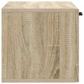 vidaXL Nástenná TV skrinka Nástenný Dub sonoma 59,5 x 31 x 30 cm