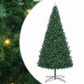 vidaXL Vianočný stromček Zelená 400 cm PVC