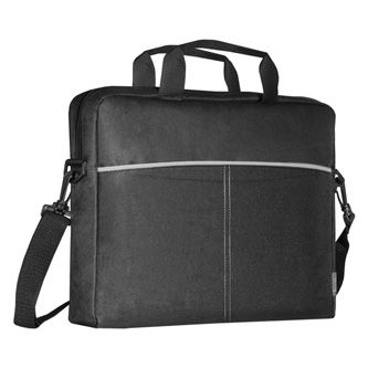 Taška na notebook 15,6", Lite, čierna z polyestéru, Defender