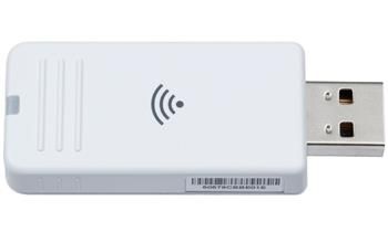 Duálny Wi-Fi adaptér ELPAP11 Bezdrôtový modul, Wi-Fi 5GHz, pre projektory Epson, biely
