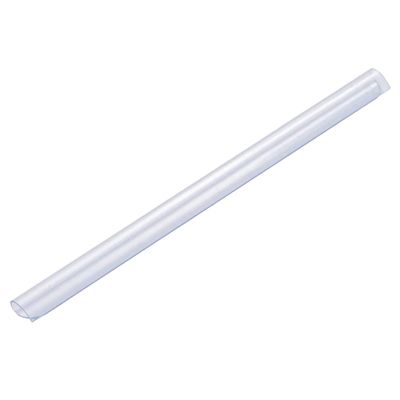 vidaXL 100 ks plotové upínacie lišty transparentné PVC