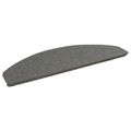 vidaXL Samolepiace schodové rohože 15 ks 80 x 28 x 3,5 cm Sivá