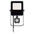 LED reflektor VISIO s pohybovým čidlom, 20 W, neutrálna biela, čierný
