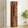 vidaXL Servírovacia skriňa 2 ks Staré drevo 50 x 41 x 225 cm