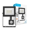 Modee LED Reflektor E-series + senzor 20W 120° 1600lm studená biela (ML-FLS6000K20WSEN)
