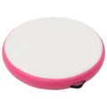 vidaXL Nafukovací gymnastický matrac s pumpou 100x100x10 cm PVC ružový