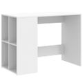 vidaXL Stôl biely 102x50x75 cm kompozitné drevo
