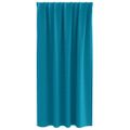 vidaXL Záclony na zatemnenie s krúžkami 2 ks Tyrkysová 175 x 140 cm