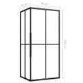 vidaXL Sprchový kút ESG 90x70x180 cm
