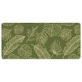 vidaXL 1-dielna poduška na lavicu VUGHT 100% polyester 100 x 50 x 5 cm