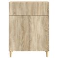 vidaXL Servírovacia skriňa so zásuvkou Dub sonoma 66 x 34,5 x 90 cm