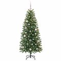 vidaXL Umelý vianočný stromček Zelená 150 cm PE a PVC