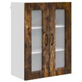 vidaXL Dvierka na umývačku Kalmar Dymová dub 60 x 31 x 80 cm