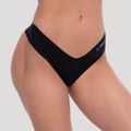 Bezšvové nohavičky Comfy 3Pack Black - GymBeam, veľkosť M