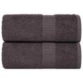 vidaXL Utierky na umývanie FROGN 2 ks antracitové 30x30 cm 360 g/m²