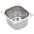 vidaXL Gastronádoby 12 ks, GN 1/6, 100 mm, nehrdzavejúca oceľ