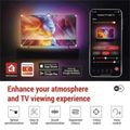 LED ambientné RGB osvetlenie GoSmart EMOS ZTV75 za TV 75" (189 cm)