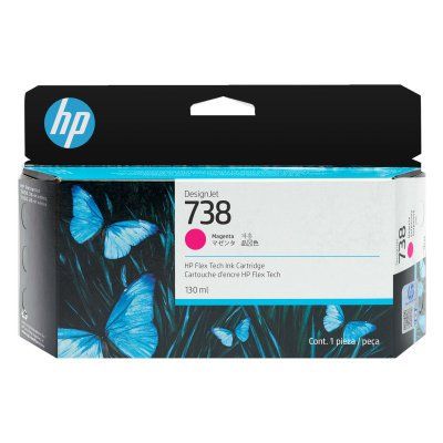 KAZETA HP 498N6A Purpurová No.738  (130 ml)