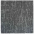 vidaXL Kobercová dlaždica Betónovo sivá 50 x 50 cm 4 ks PP a Bitúmen