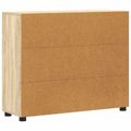 vidaXL Servírovacia skriňa FLORIN 88,5 x 30,5 x 73 cm Sonoma dub