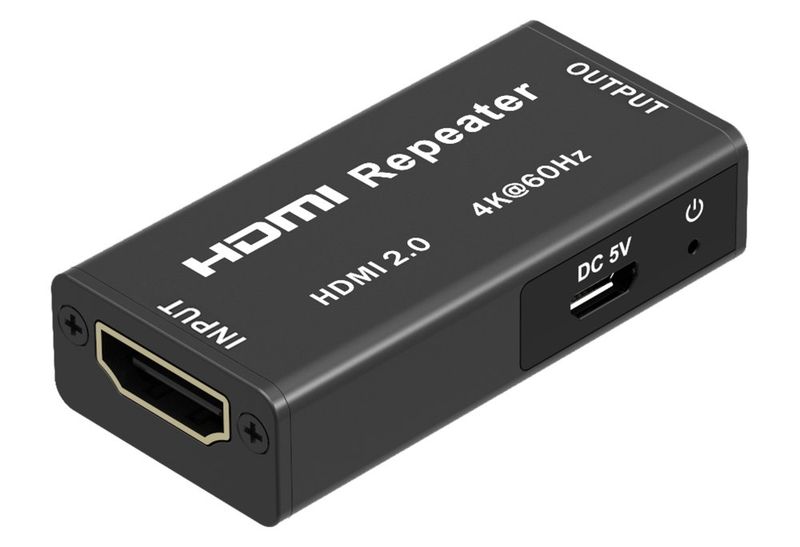 PC HDMI 2.0 repeater až do 40m, rozlíšenie 4Kx2K@60