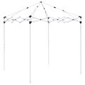 vidaXL Prístrešok na párty 195 x 195 x 245 cm Čierna Oxfordská látka